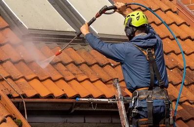 Démoussage et hydrofuge de toiture à Arbois